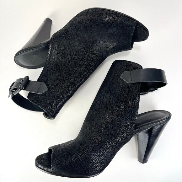 Allsaints Heels Branson 40 9 Black - Picture 9 of 12